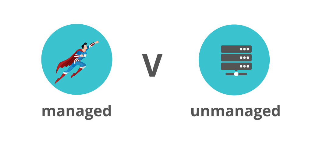 Managed v/s Unmanaged server